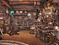 The Armor Shop by sweetmoon