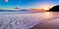 Sunrise Nature Beach Twitter Cover & Twitter Background | TwitrCovers