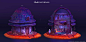 Mushroom Place and Designs, Justin Conway : Wanted to make a small project for my "for scale" little dude so been working on this for a little bit. Will keep the story for this place up to the imagination, had a lot of fun designing it