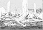 Sketch_Scifi city_0704, Won Jun Tae