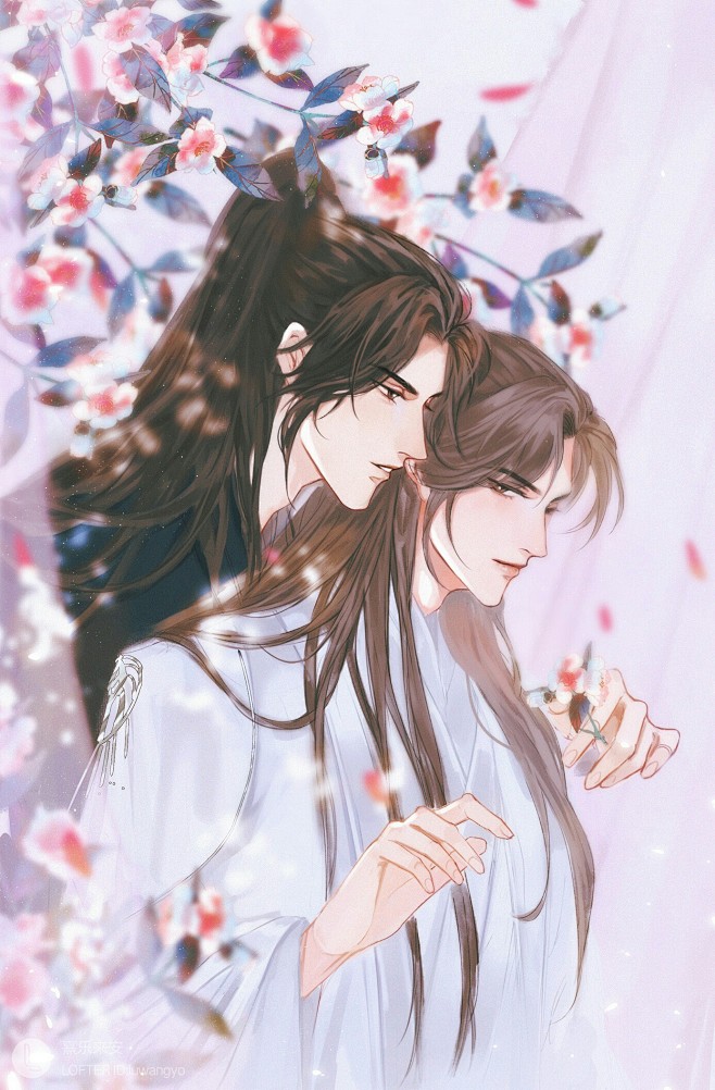 二哈和他的白猫师尊 | 墨燃 楚晚宁 | 画师lof 熹乐来安