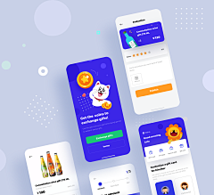 UNCLES FRIENDS 星座小酒馆 产品视觉设计UIAPP界面赵威G - 原创作品 -  