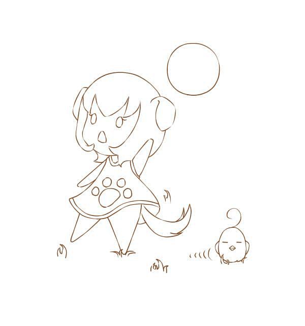 #线稿