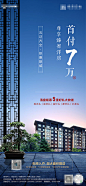 【源文件下载】 海报 房地产 低首付 优惠政策  中式  品质 