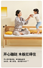 爱果乐儿童拼接床婴儿床加宽大人可睡小床边床神器宝宝平接实木床-tmall.com天猫