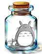 【原创】瓶子里的回忆～龙猫