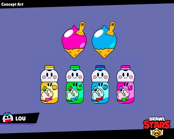 Brawl Stars Character concepts-花瓣网