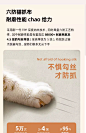 意式极简奶油风现代简约三人位直排小户型猫抓布客厅科技布艺沙发-淘宝网