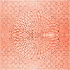 天花板石膏板上的图案