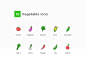 10-Vegetable Icon : 10 Vegetable Icon and hope you like.
10个蔬菜图标，希望你们喜欢。