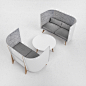 【私藏】几组很棒的沙发（座椅）设计高清大图！！喜欢需要参考的可以打包给你们哈~全球最好的设计，尽在普象网（www.pushthink.com）