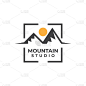 山工作室矢量logo设计