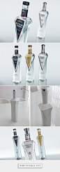 Russian Diamond Vodka packaging designed by StudioIN - http://www.packagingoftheworld.com/2015/10/russian-diamond-vodka.html: 