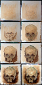 Skull study, step by step by JeffStahl on deviantART