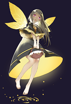 染白111采集到动漫少女