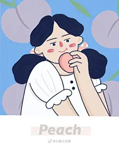 今天是蜜桃女孩儿～
【 压缩画质致线条变形，务必点击原图查看】
Procreate超话#插画##头像##女孩# 2福州 ​​​​