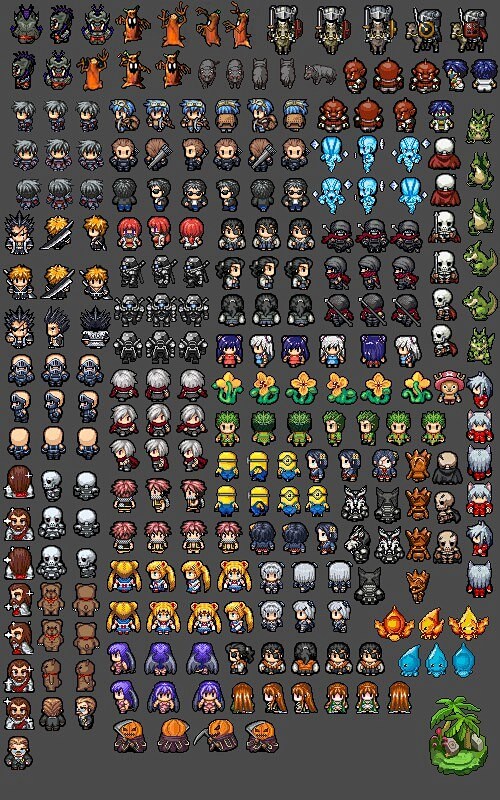 像素风格游戏作品