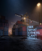 Esri :  Crazy clever new campaign for location technology experts Esri via MAL \ FOR GOOD & TBWA\Chiat\Day LA. Print executions & cinemagraphs for Forest, Airport, Construction & Port created almost entirely in CGI. Photographic elements on Ci