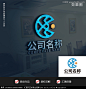 互联网logo设计 包含容纳占有 鱼吐珠logo设计 网络科技logo 地球logo 