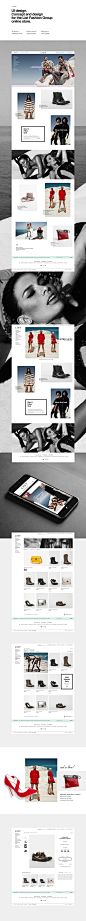 List Fashion Group online store : Concept and design for List fashion group online store.–––This project was carried out for Triboo Digitale srl. All right reserved Triboo Digitale.The entire contents of this project, including images, logos, video, texts
