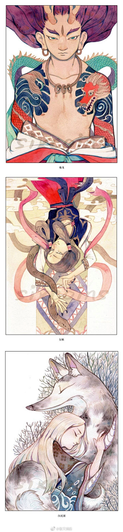 安歌亦然采集到A-【日系插画】