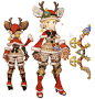 DRAGON NEST -archer christmas set by nasaru - na saru - CGHUB