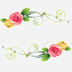 边框唯美花边相框线框 设计图片 免费下载 页面网页 平面电商 创意素材