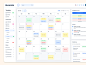 Dashboard calendar 行程 日程 计划