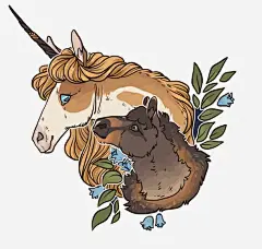 独角兽和小马 神兽 童话 童话动物 许愿兽 魔幻 魔法 元素 免抠png 设计图片 免费下载 页面网页 平面电商 创意素材