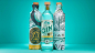 Gracias a Dios Agave Gin Honors Mexico's Vibrant Culture : The illustrations provide historical context to the packaging, while the bright colors honor Mexican culture. 