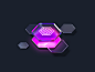 3D rendering geometric cinema4d abstract database Web colorful