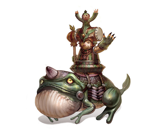 TERA 怪物 NPC PSD格式原画,...