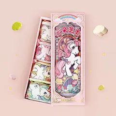 好利来×小马宝莉联名 云朵芝士蛋糕儿童零食糕点点心甜品