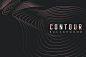 【知识星球：地产重案】@上山打草 ⇦点击查看Topographic contour lines background vector 