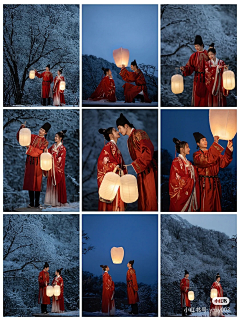 123呃呃呃采集到婚纱照 雪景