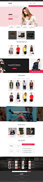 #电商网站#The Shop | e-commerce PSD Template