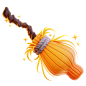 Magic Broom  3D Icon