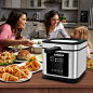 Deep Fryer, CUSIMAX 2.5L Touchscreen Deep Fat Fryer, with Timer and Temperature Control, Stainless Steel Basket and Viewing Window, Removable Lid, Non-Stick Oil Tank, 1200W: Amazon.co.uk: Kitchen & Home