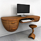 ronbeckdesigns:

Swerve Desk | victorlassen.com
