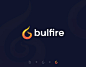 B Letter + Fire