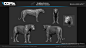CGMA - From Animal to Creature - Spring 2018 animal selection, Gael Kerchenbaum : Hi everyone, 
Here is a sample of what my amazing students produced during the first 6 weeks of the class. I am really happy to share with you the result of their hard work.