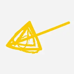 漂浮素材不规则箭头铅笔画png免抠素材_新图网ixintu.com