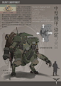 "Camel"MK III, Crux Lee : A  mecha design for my sci-fi series works:Key of conflict.