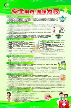安全用药  - 源文件下载【酷图网】合理用药,安全宣传,用药知识,安全知识,海报,科普