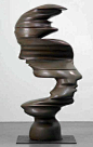 :: Tony Cragg.      The thought becomes more and more intense until, finally, its... - but does it float