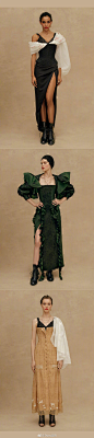 Ulyana Sergeenko S/S 2019 Haute Couture｜俄罗斯名媛Ulyana Sergeenko的高定一直都是高定周里特别的存在以及我的心头好～她就是以自身为蓝本，把那种复古的闷骚的异国风情的贵妇人和小娇妻的形象诠释得淋漓尽致风情万种，又古典又高级～❤️❤️❤️