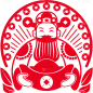 中国风窗花纹样贴纸1