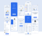 Whollet 数字货币支付钱包应用app ui .sketch .fig素材下载 - 豆皮儿