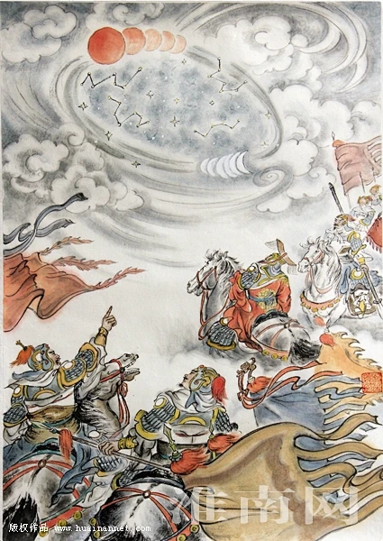 共工怒撞不周山连环画 - 头条搜索-花瓣网