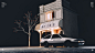 Initial D_TOYOTA_AE86_TRUENO_藤